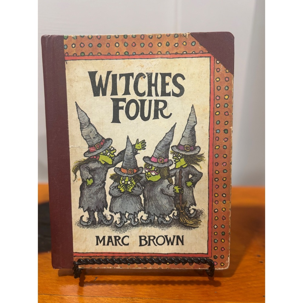 Witches Four Marc Brown Vintage Childrens Book Parents Magazine Press 1980s